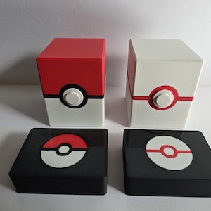 Pokeball deck and dice box