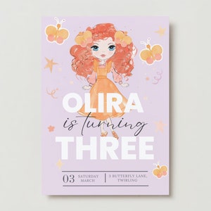 Emma Memma Theme Digital Printable einladen