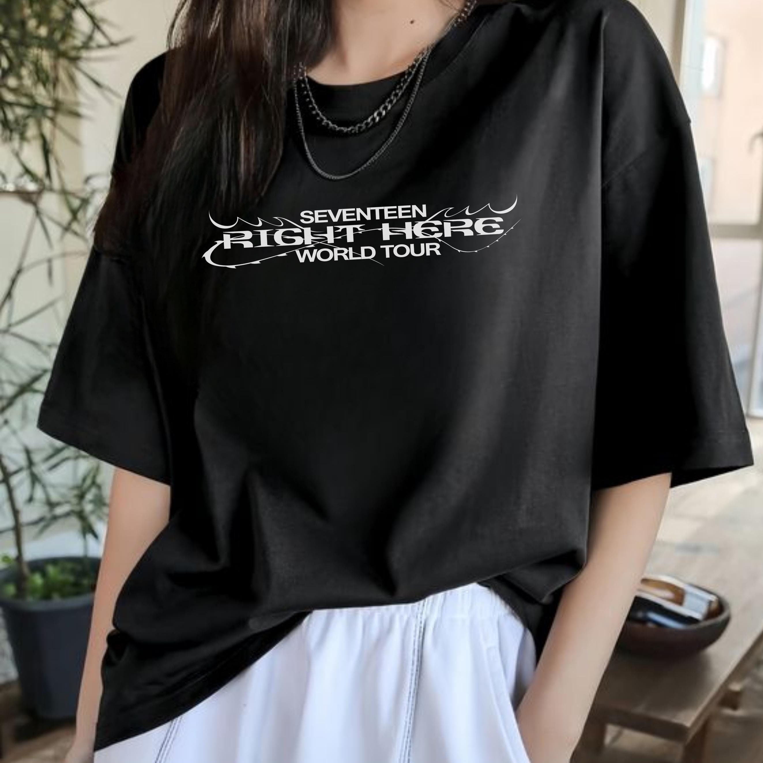 SEVENTEEN RIGHT HERE M ロングTシャツ Seventeen Right Here - Etsy