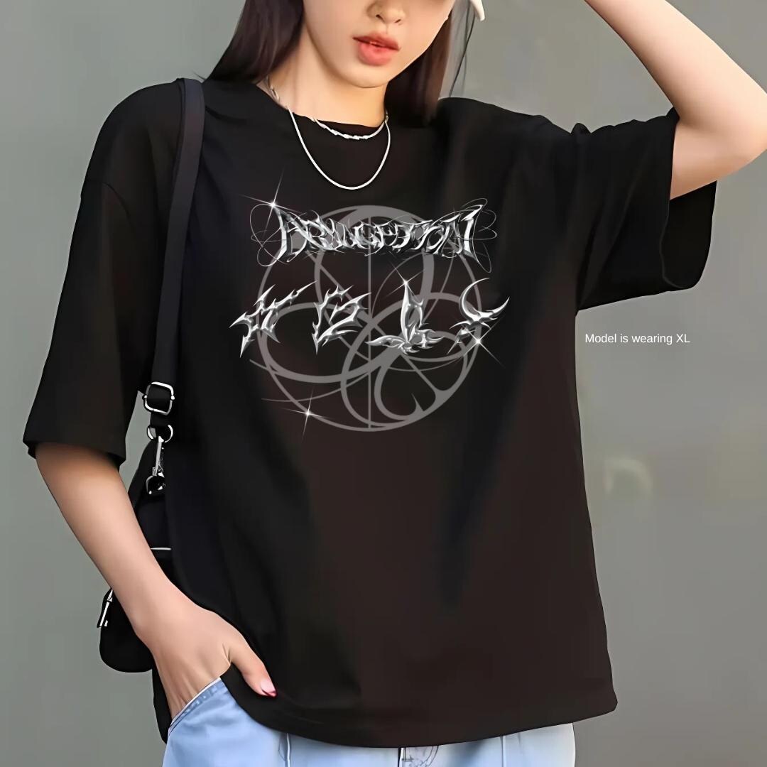 aespa Armageddon Tシャツ KPOP aespa Armageddon T-shirt Unisex Tee Cotton Concert