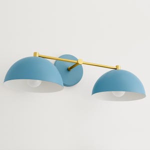 Mid-Century Italian Brass Wall Sconce – 1950s Sputnik Modern Flush Mount Light