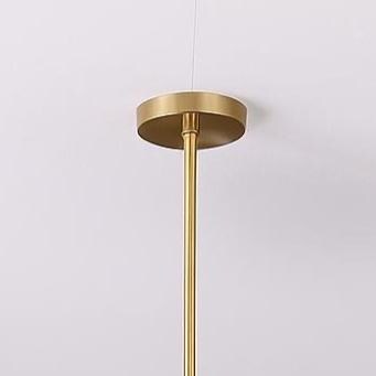 イタリア製ミッドセンチュリーのスティルノヴォ真鍮シャンデリア