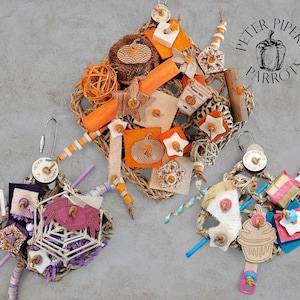 Seagrass Mat Shredders Parrot Toy | Safe bird toy