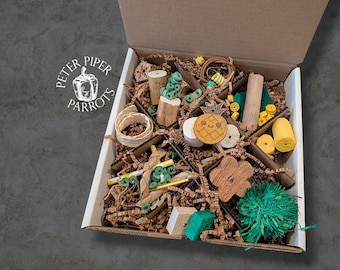 Pineapple Patch Discovery Box | Summer Sampler | Welcome Home New Bird | Foraging Tray Sampler