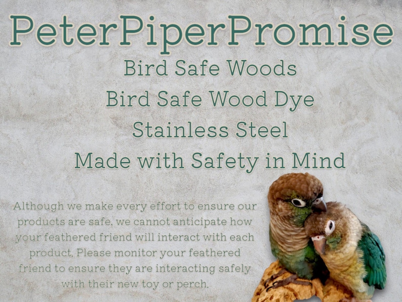 Chewer Parrot Toy | Natural Cork or Balsa Shredders | Safe Bird Foraging Toy image 10