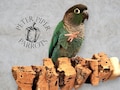 Refillable Cork Kabob Bird Perch | Promote Foraging and Mental Engagement | Natural, Safe, Durable, Foraging Perch