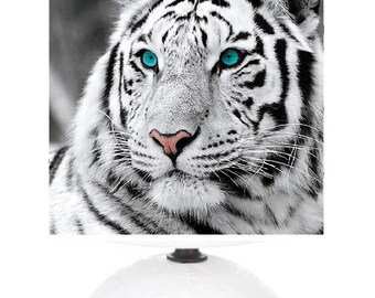 Lampe de chevet Tigre Blanc.