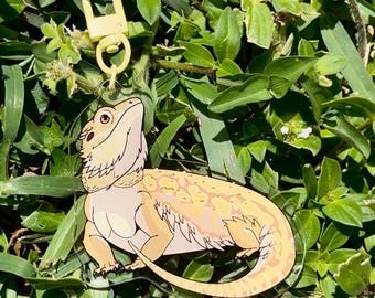 Bearded Dragon Keychain