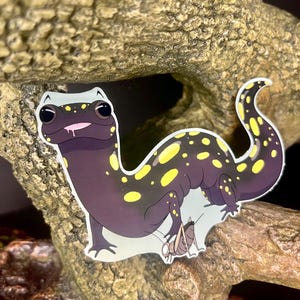 Hungry Salamander Sticker