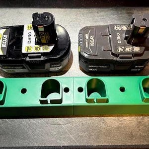 Ryobi Battery Wall Mount