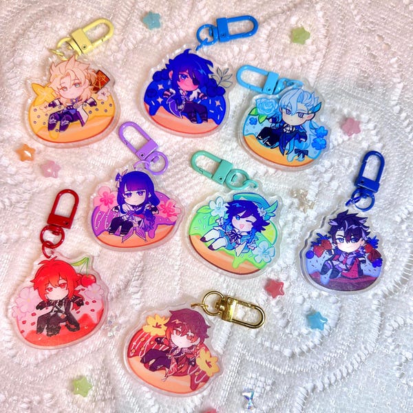 Genshin Donut 2" Acrylic Charms