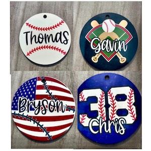 Personalized Baseball bag tag, custom bag tag, luggage tag, bookbag name tag, baseball gift, sports bag tag, personalized sports tag