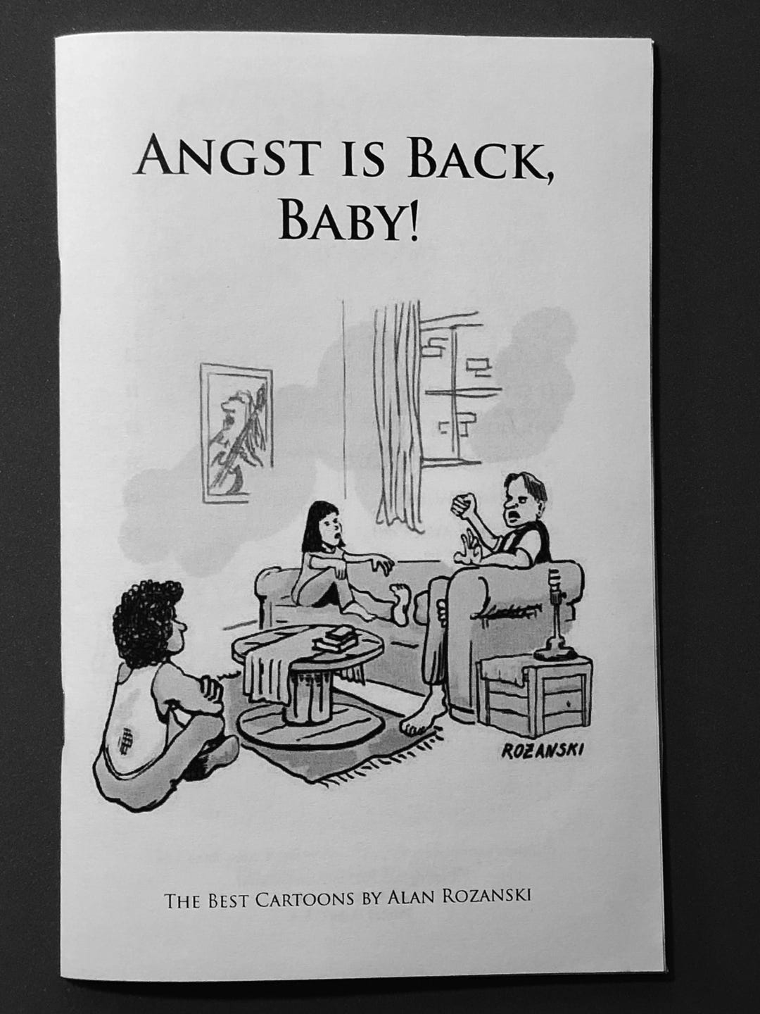Angst is Back, Baby! - the Best Cartoons of Alan Rozanski - Etsy