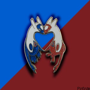 Latios & Latias Tag Team Hard Enamel Pin