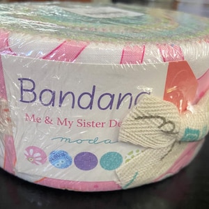 Bandana by Me & My Sister Designs for Moda.  Rare OOP Jelly Roll