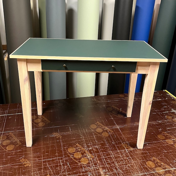 Desk / desk white / table living room / desk wood