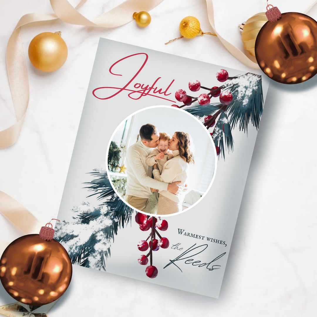 Joyful Christmas Card 