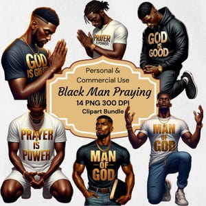 14 hombres negros orando, imágenes prediseñadas de hombres negros de fe, imágenes prediseñadas cristianas de oración de Cristo, hombre negro de fe de Dios, imágenes prediseñadas de hombre orando