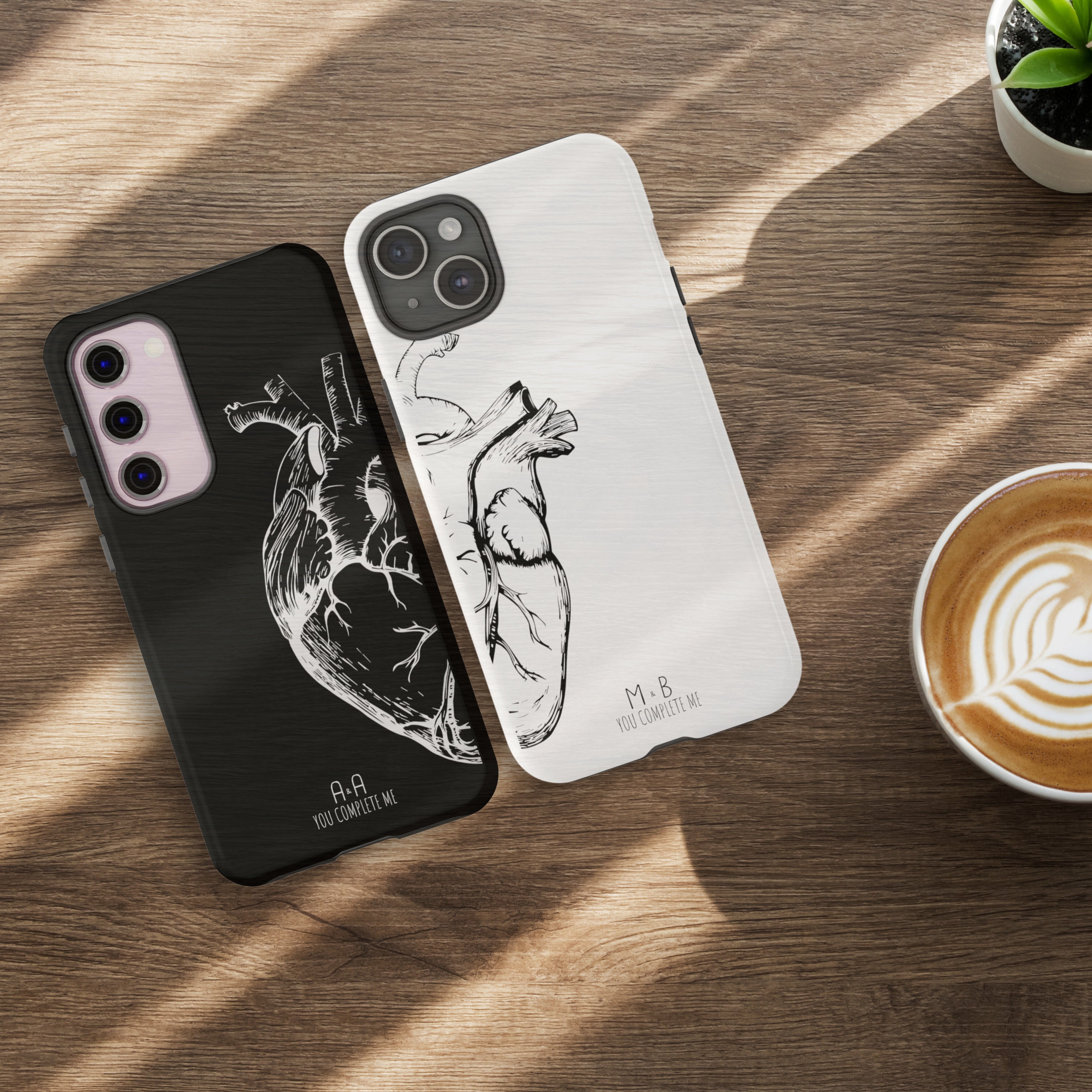 Custom Couple Matching Phone Cases, Personalized Couple Phone Case