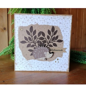 Vintage Karte zum Geburtstag, Geburtstagskarte im Shabby Chic Look, liebevolle Handarbeit, ein wunderschönes Unikat