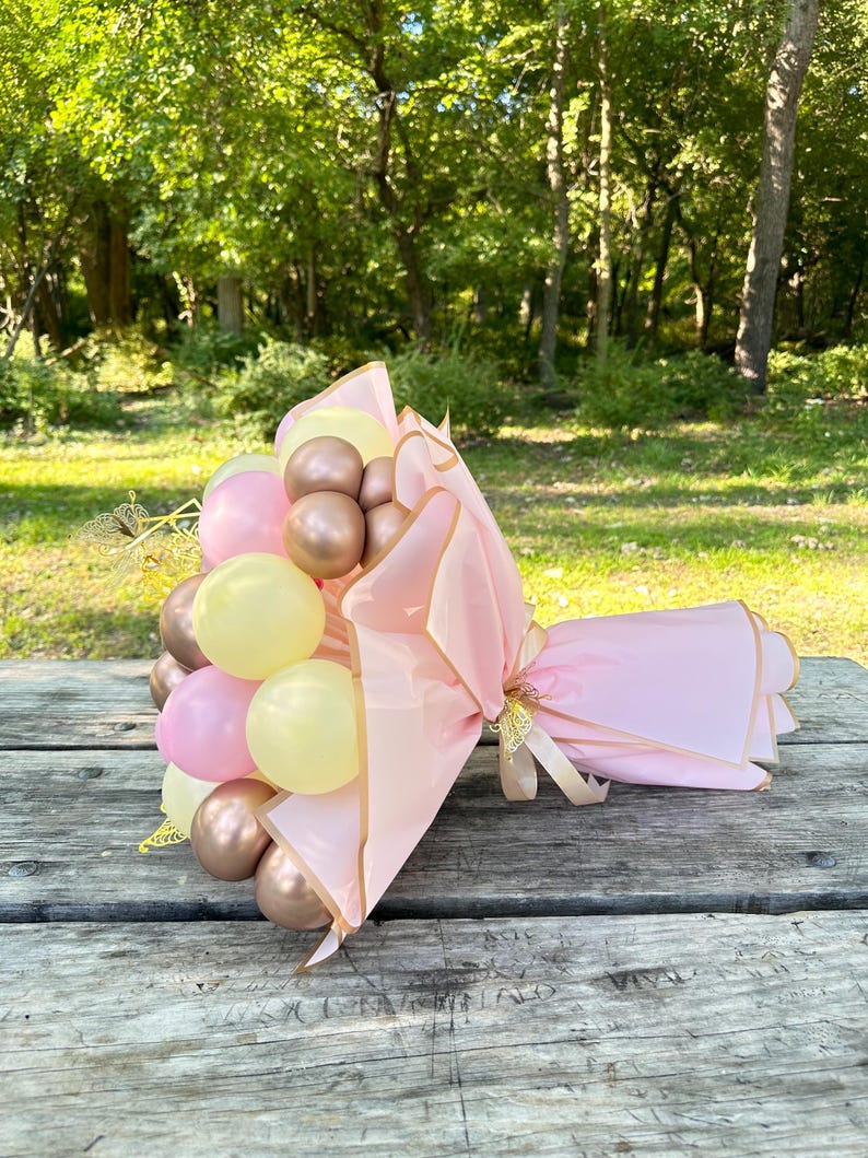 Bobo Balloon Bouquet | Bubble Balloon Flower | Birthday Balloon | Baby ...