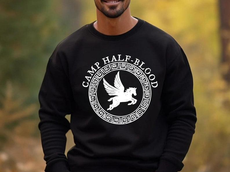 Camp Halfblood Percy Jackson Sweatshirt/camp Half Blood Sweatshirt