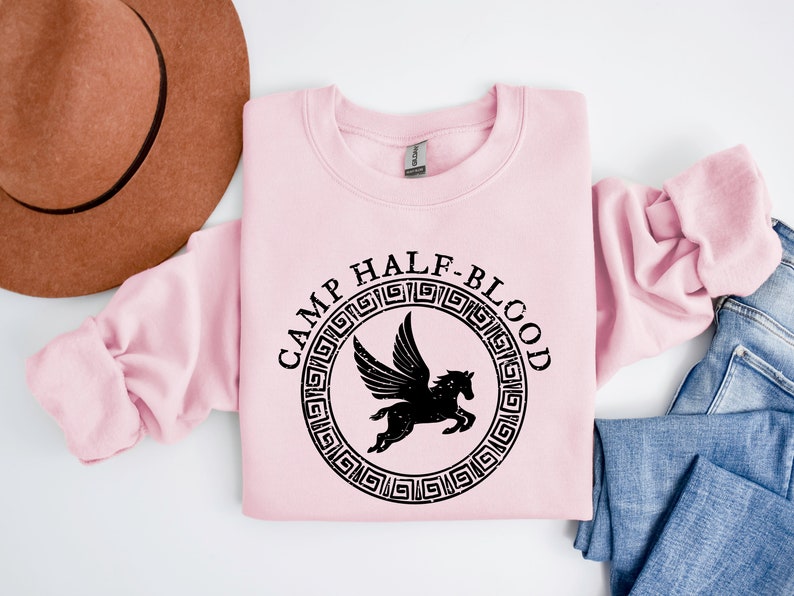 Camp Halfblood Percy Jackson Sweatshirt/camp Half Blood Sweatshirt