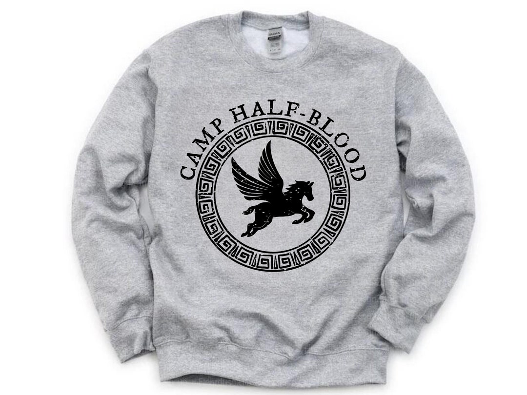 Camp Halfblood Percy Jackson Sweatshirt/camp Half Blood Sweatshirt