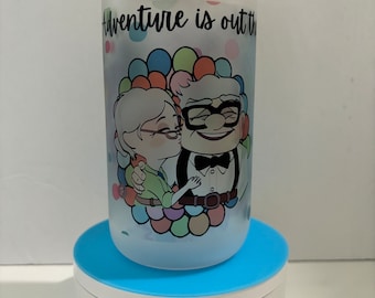 Up Disney Glass Cup