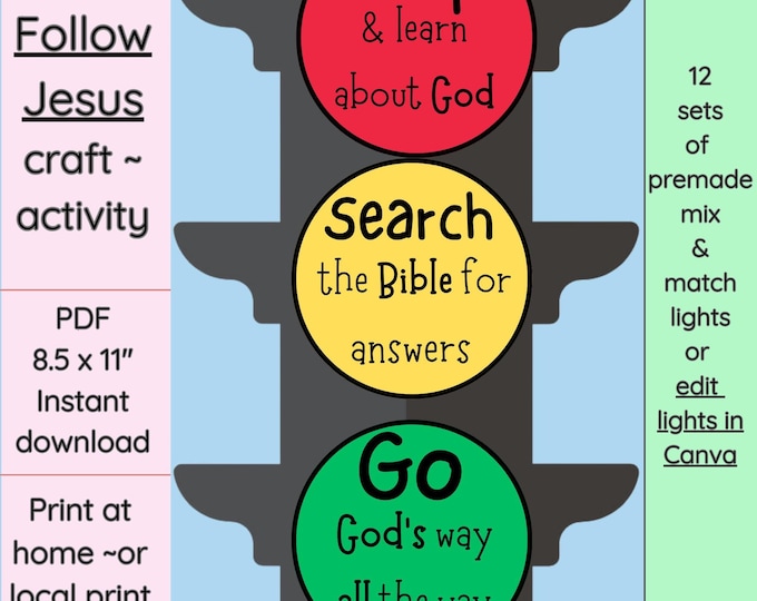 Psalm 119:11 Sunday School Craft Printable Kids Bible Lesson Activity ...
