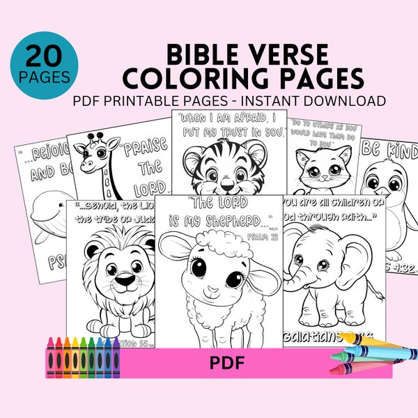 Preschool Christian Bible Verse Homeschool Printable Coloring Page Kid Sunday School Kindergarten ActivitIes Scripture Printable Worksheet