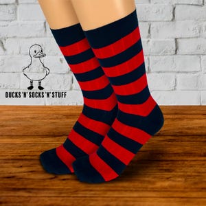 Striped Funky & Fun Socks Novelty Art Socks Vibrant And Quirky Socks L in Chic Gift Box Art Fun Gift for Husband Boyfriend Wife Girlfriend