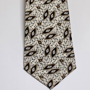 Vintage Retro Krawatten Seide Farbe Bunt Muster Bild 1