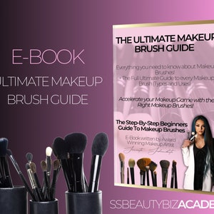 Ultimate Makeup Brush Guide E-book! Instant Download.