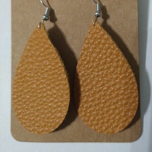 Tan Earrings