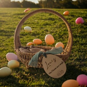 Accroche Panier " Ma Chasse aux Oeufs"