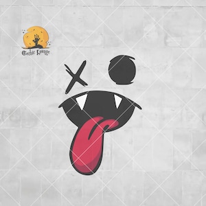 Tongue Out Emoji | Tongue Out svg | Emoji svg | Emoticon | Tongue Emoji svg | Emoji printable | Emoji clipart | Clipart | Cricut | Stickers