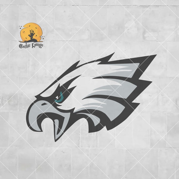 Eagle Head SVG | Eagle svg | Eagle Head Clipart | Eagle Face svg | Bird svg | Animal svg | Football svg | Sports svg | Sports Cut File