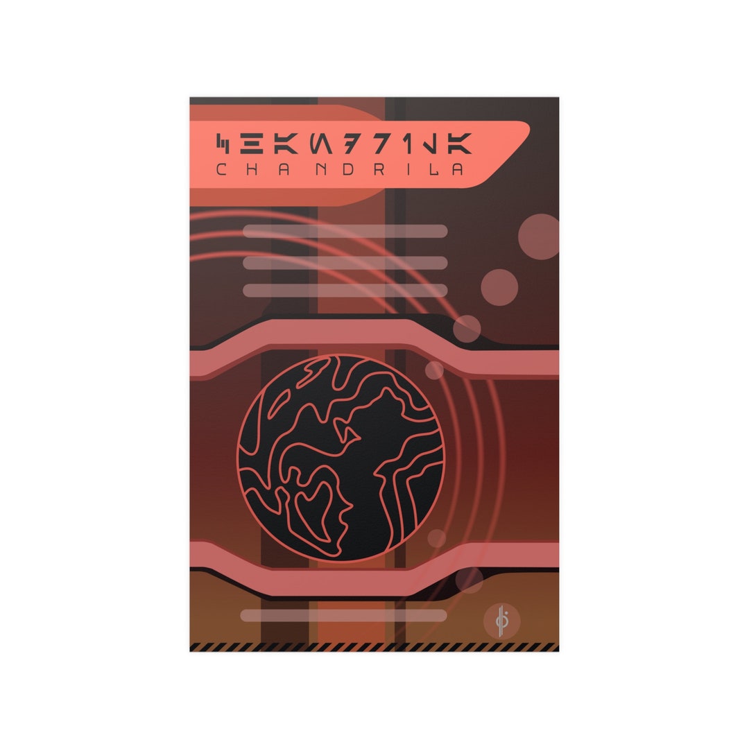 Chandrila Starcruiser Inspired Poster - Etsy