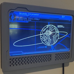 Personalized Starcruiser Galactic Map 7" Digital Picture Frame