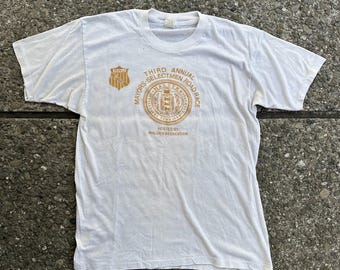 Vintage 1970s - "3rd Annual Mayors-Selectmen Road Race" - T-Shirt (B3)-