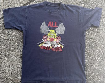 ALL - RARE Vintage 1998 "Mass Nerder Summer Tour" T-Shirt (B1)-