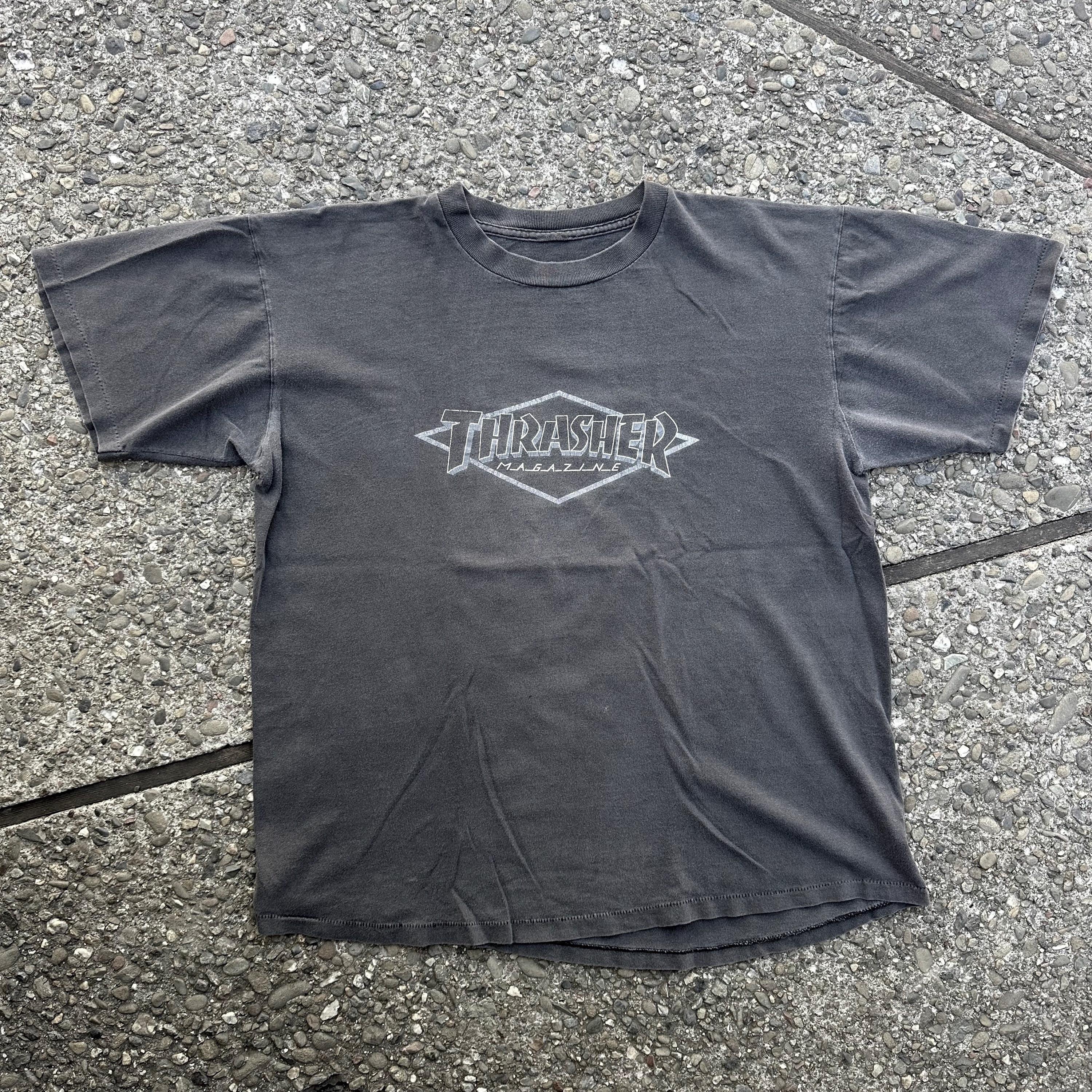 Thrasher - RARE Vintage 1990s T-shirt (B1)- - Etsy