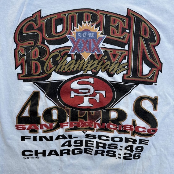 Vintage 1995 - Super Bowl XXIX - San Francisco 49ers - T-shirt (B3