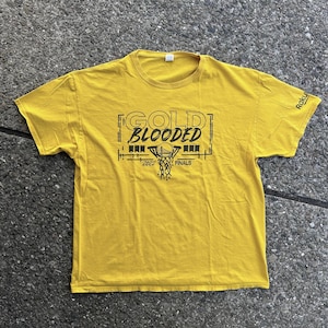 Golden State Warriors - &quot;Gold Blooded&quot; - 2022 NBA Finals T-Shirt (B4)-