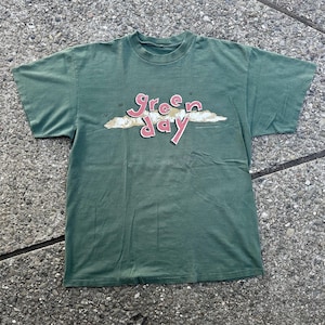 【VINTAGE】GREEN DAY DOOKIE ツアーTシャツ 1994 Green Day Dookie Tour 1994 Original Vintage T-Shirt XL Made