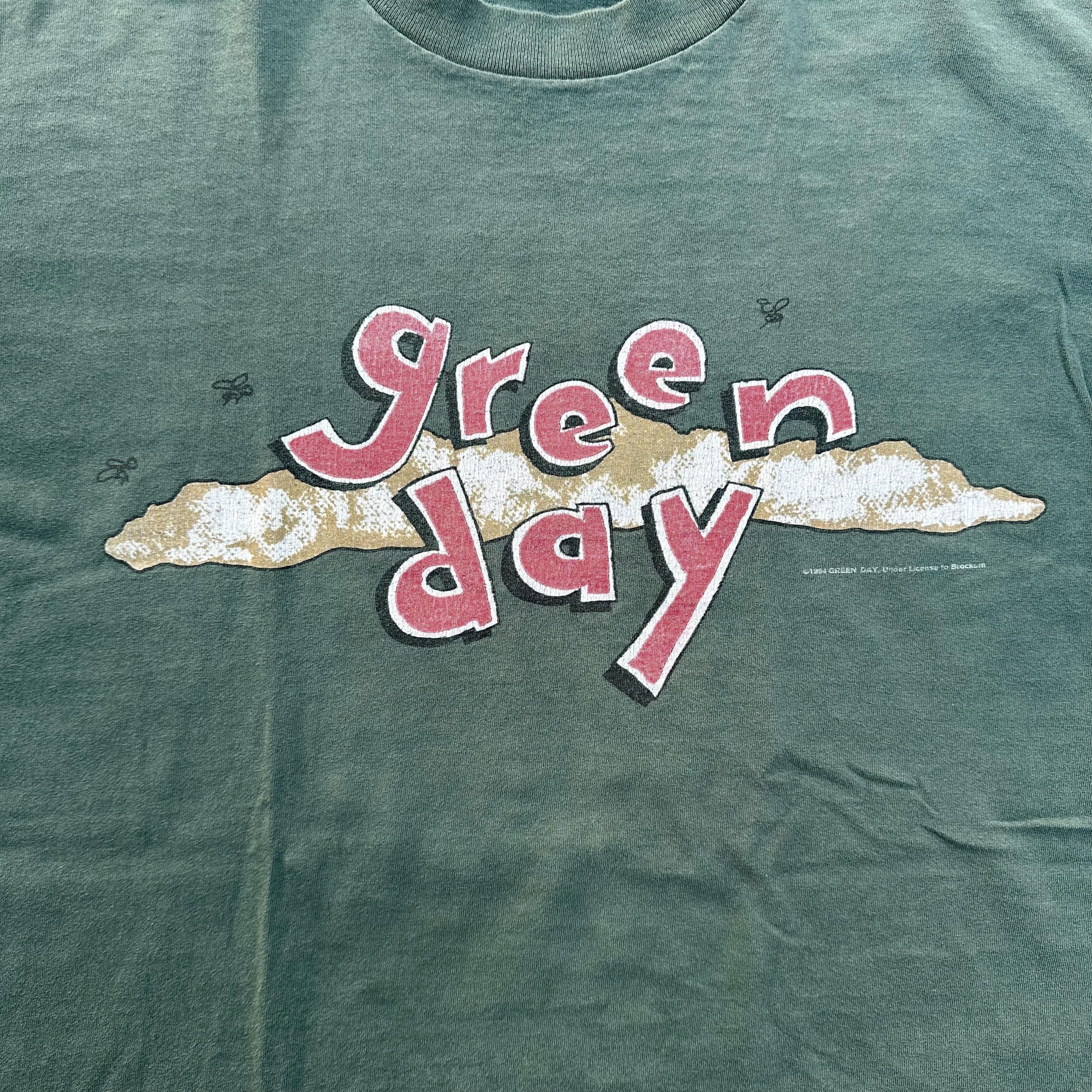 OG USA Vtg 1994 Green Day Dookie Concert Shirt XL Single