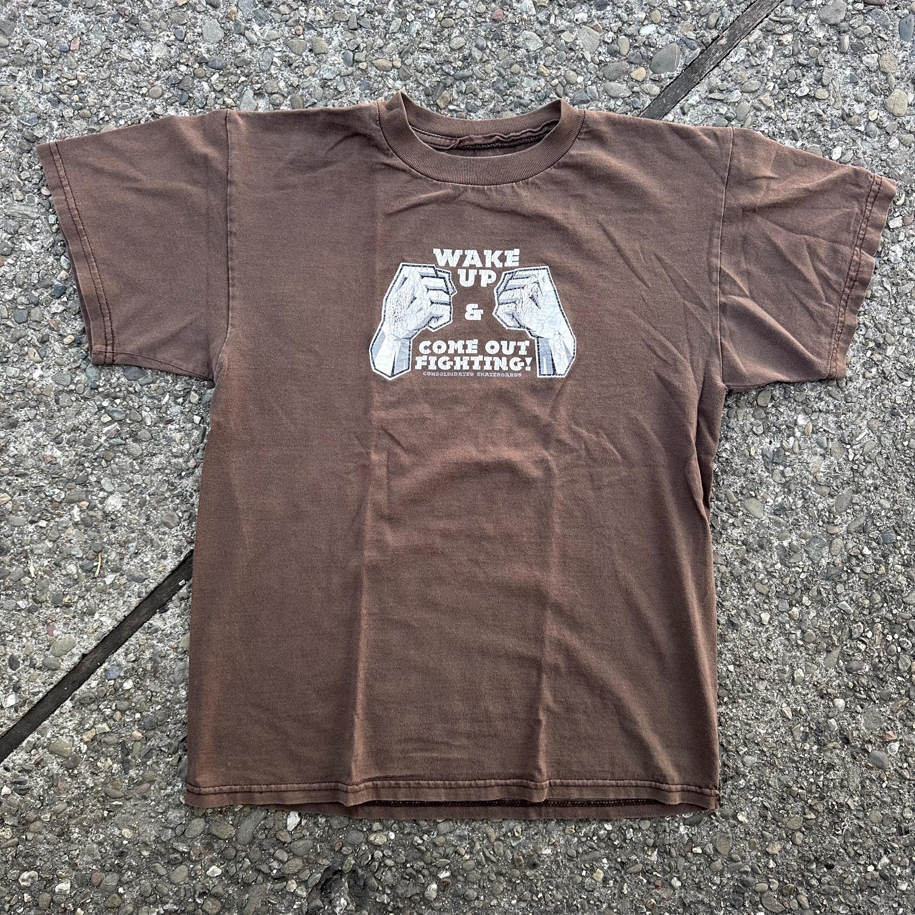 レア!! 初期!! 00s CONSOLIDATED SKATEBOARDS コンソリデーテッド コンソリ スケートボード ネイビー tシャツ size M ビンテージ VINTAGE CONSOLIDATED SKATEBOARDS (コンソリデーテッド・スケートボード
