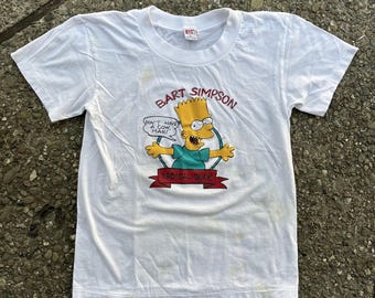 Vintage 1990s "Bart Simpson" Kids T-Shirt (B3)-