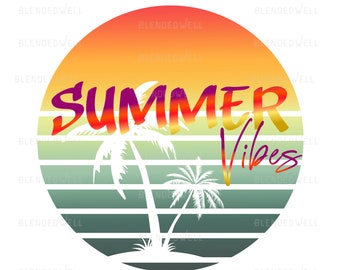 Atmosfera estiva PNG, download digitale PNG SVG, Ciao spiaggia, l'estate è arrivata, atmosfera di vacanza